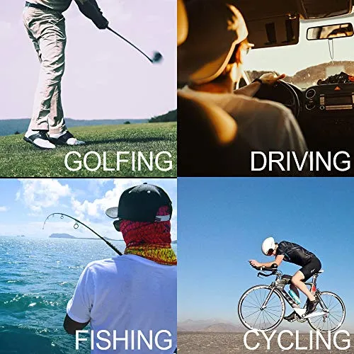 2 Pairs UV Sun Protection Cooling Arm Sleeves for Cycling, Running, Golf, Driving Sleeves for Men & Women (Black   Black)