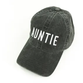 AUNTIE - Heather Black Baseball Cap