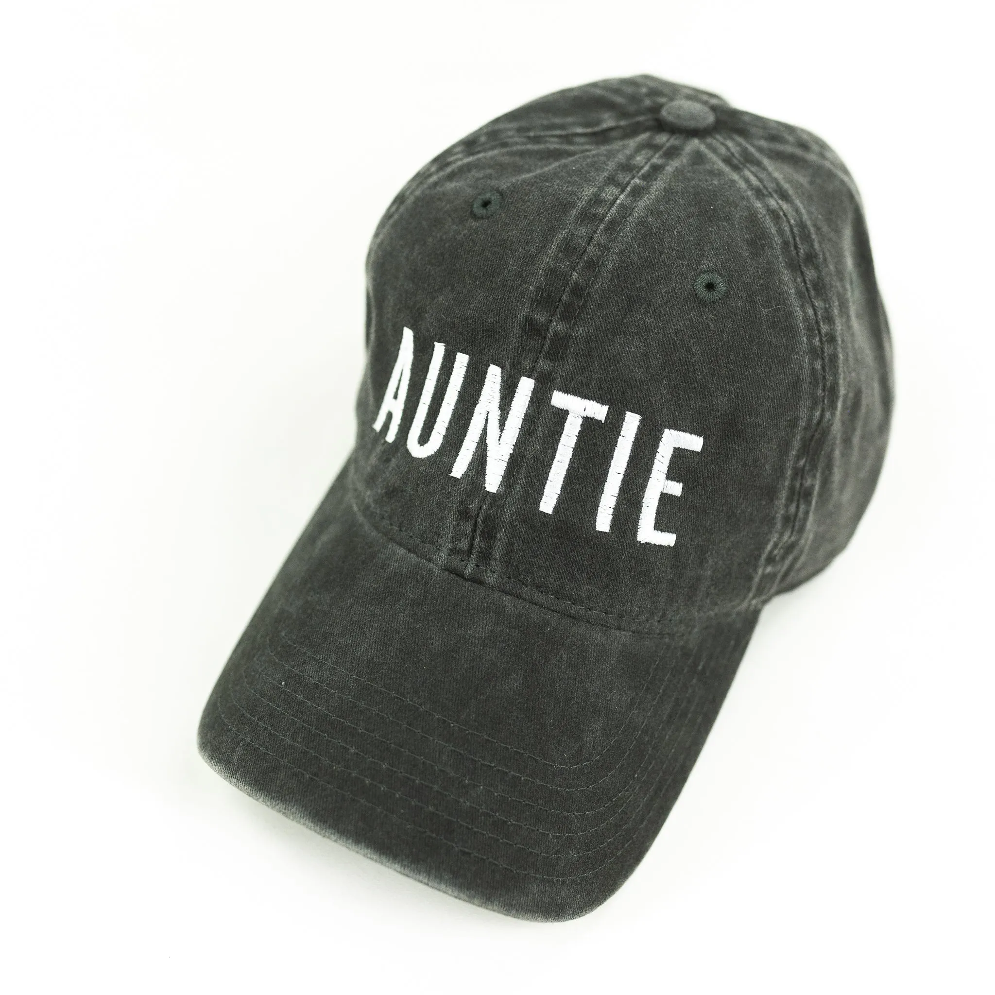 AUNTIE - Heather Black Baseball Cap