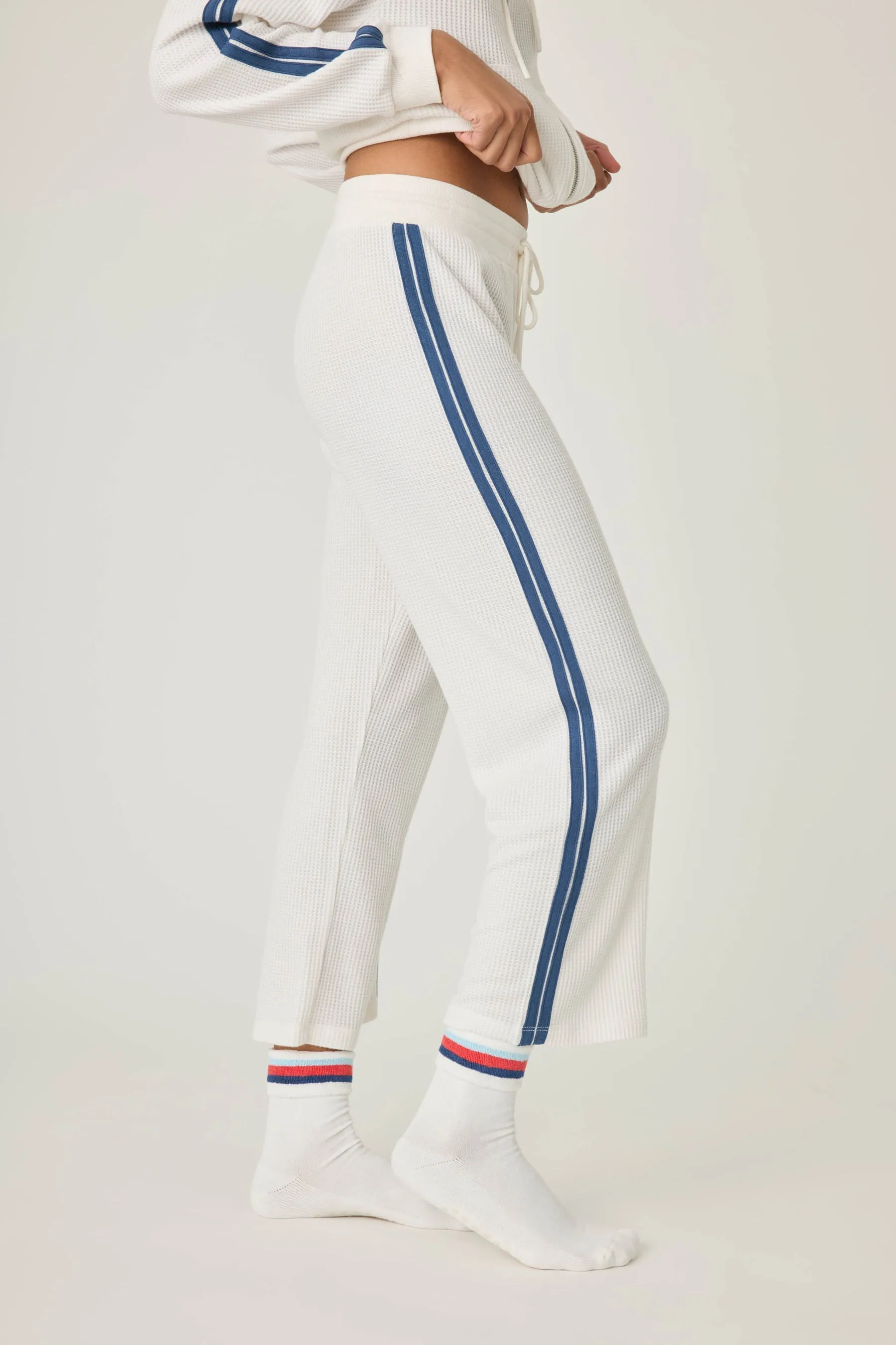Back On Track Cropped Pant - Ivory