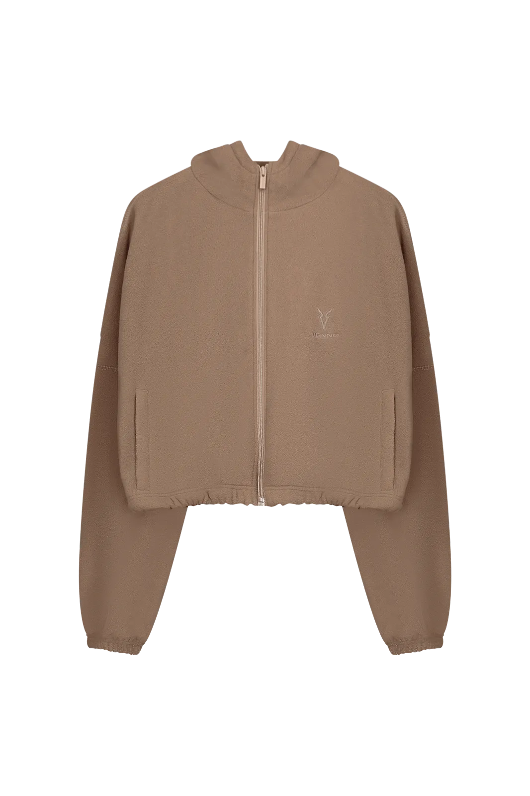 BOXY BOMBER JACKET - Tan