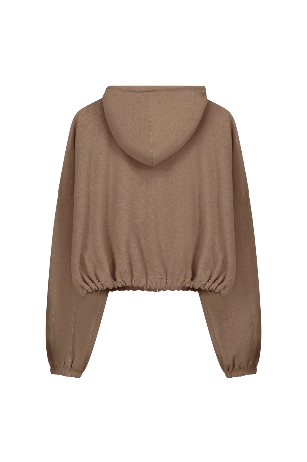 BOXY BOMBER JACKET - Tan