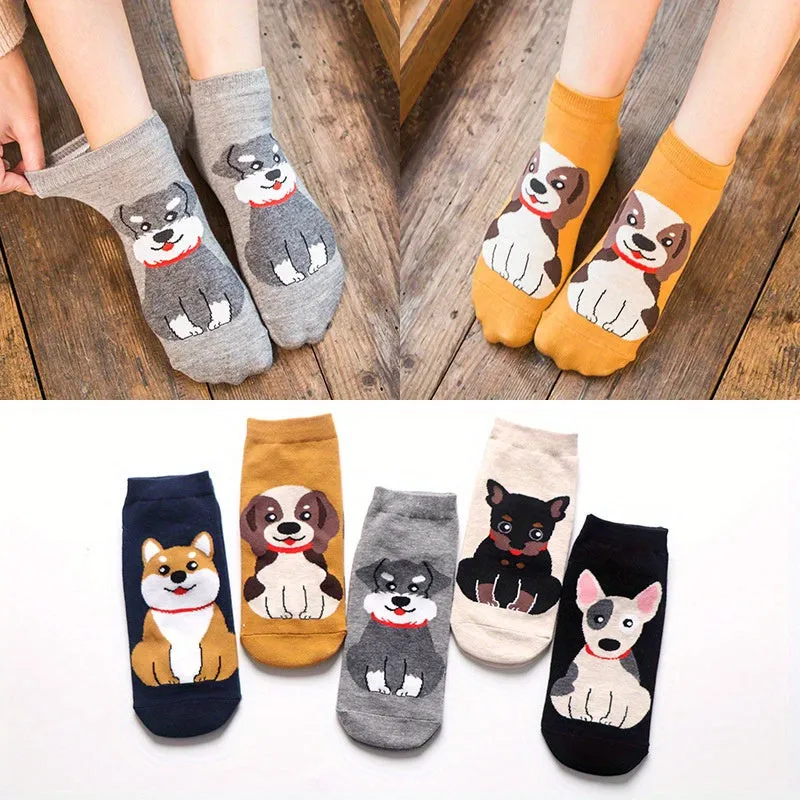 Cute Cartoon Cat Ankle Socks for Girls Teens  SpringSummer Essential