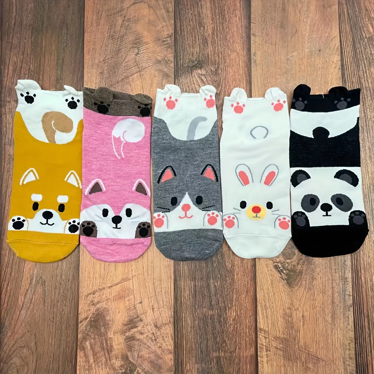 Cute Cartoon Cat Ankle Socks for Girls Teens  SpringSummer Essential