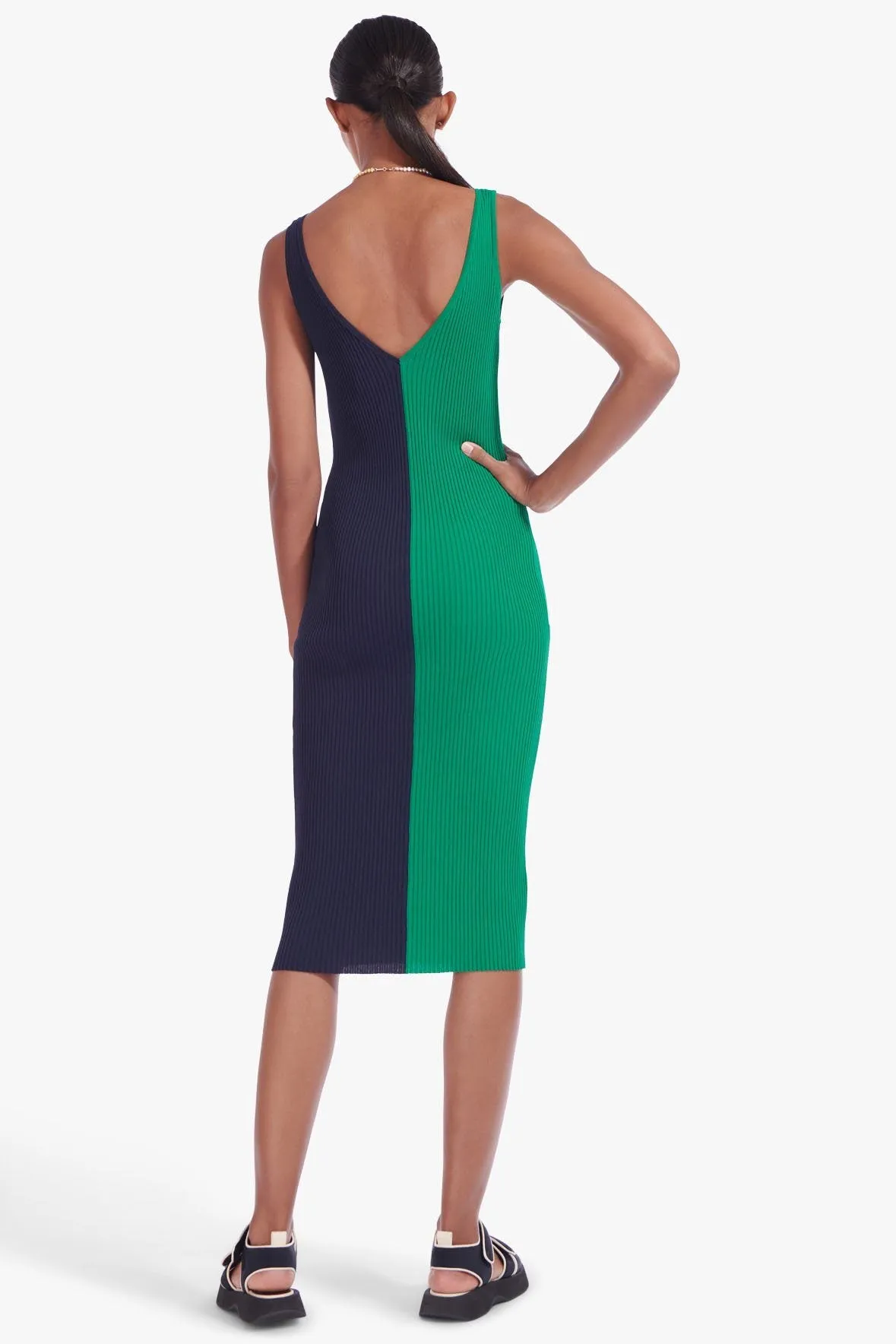 DANA DRESS | CLOVER DEEP SEA