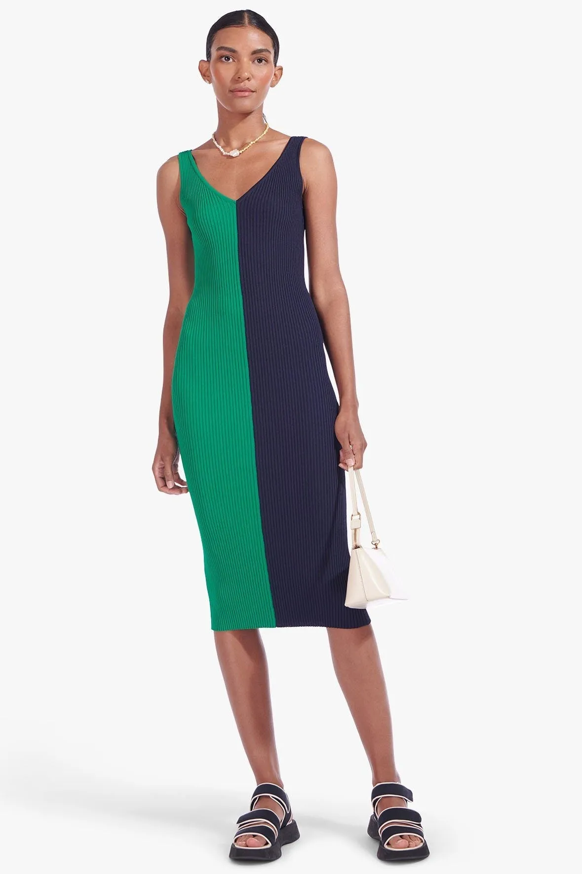 DANA DRESS | CLOVER DEEP SEA