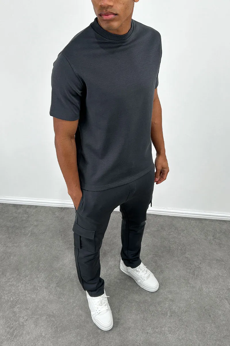Day To Day Slim Fit T-Shirt - Charcoal