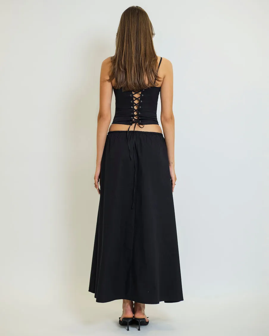 Eden Black Skirt