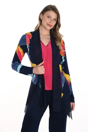 Frank Lyman Throw-Over 256387 Navy/Pink