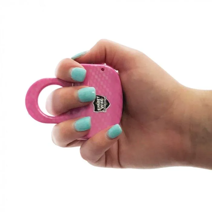 HD Sting Ring Stun Gun Instant Squeeze 18 Million Volts