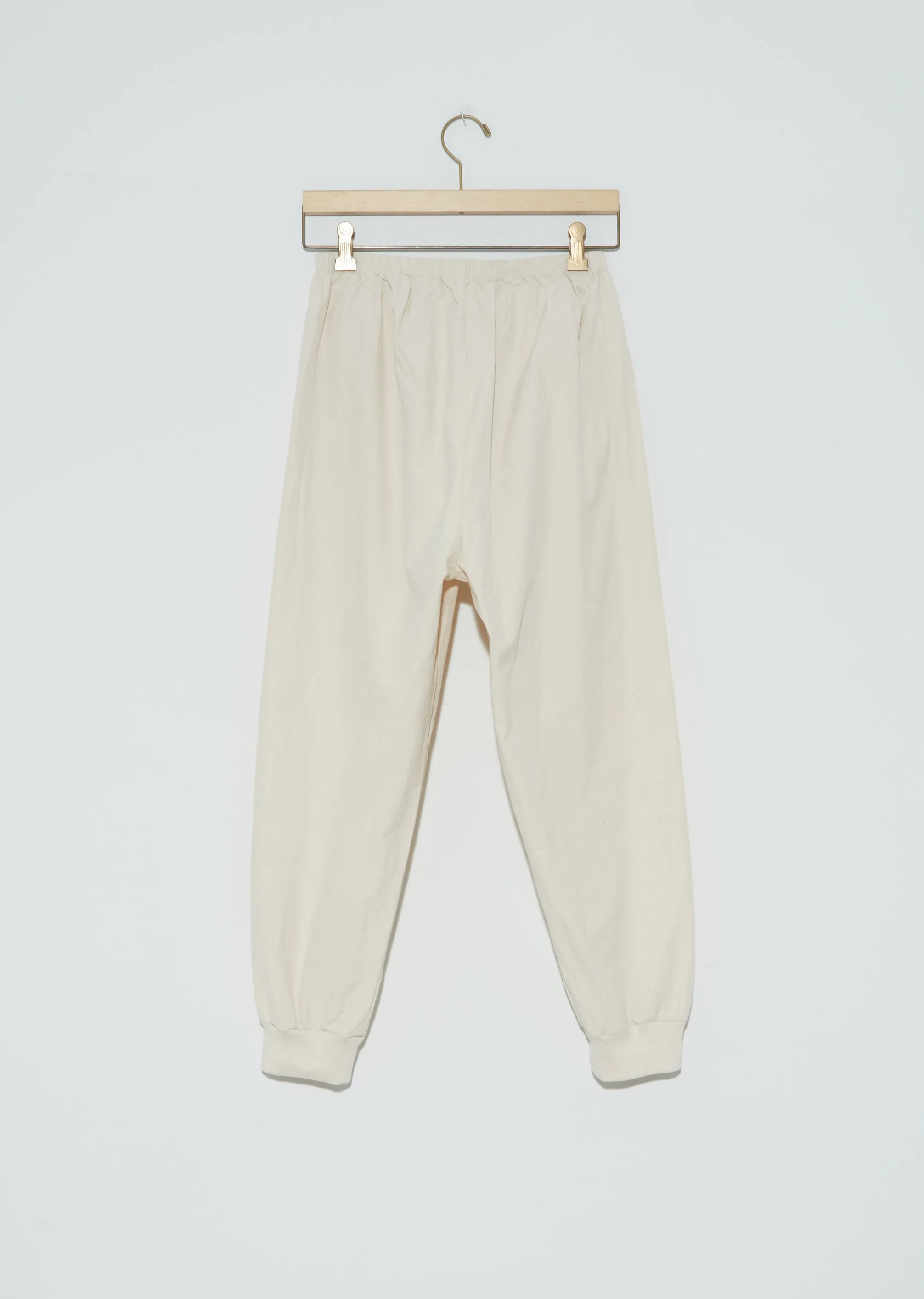 Jethro Organic Poplin Joggers — Natural