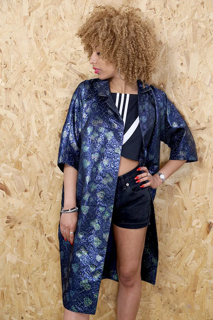 Midnight Orient Duster Jacket
