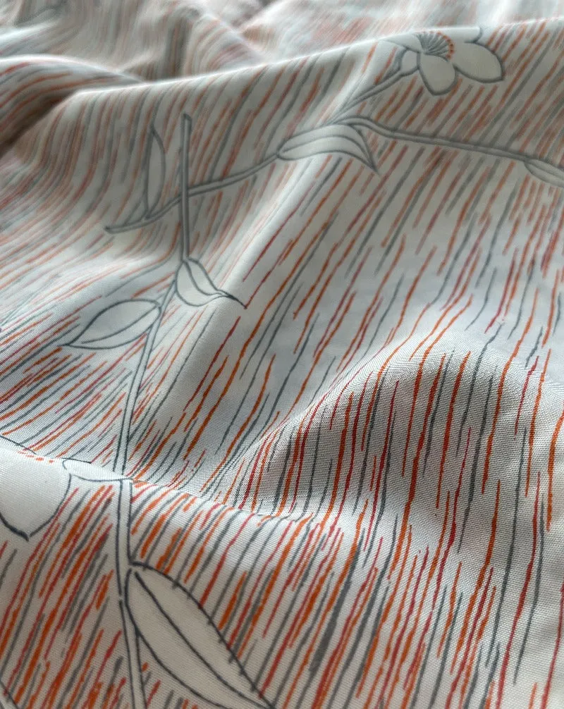 Modern Flower Shibori Haori Kimono Jacket