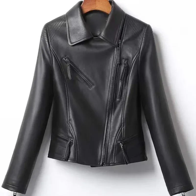 New Sheepskin Genuine Leather Jacket
