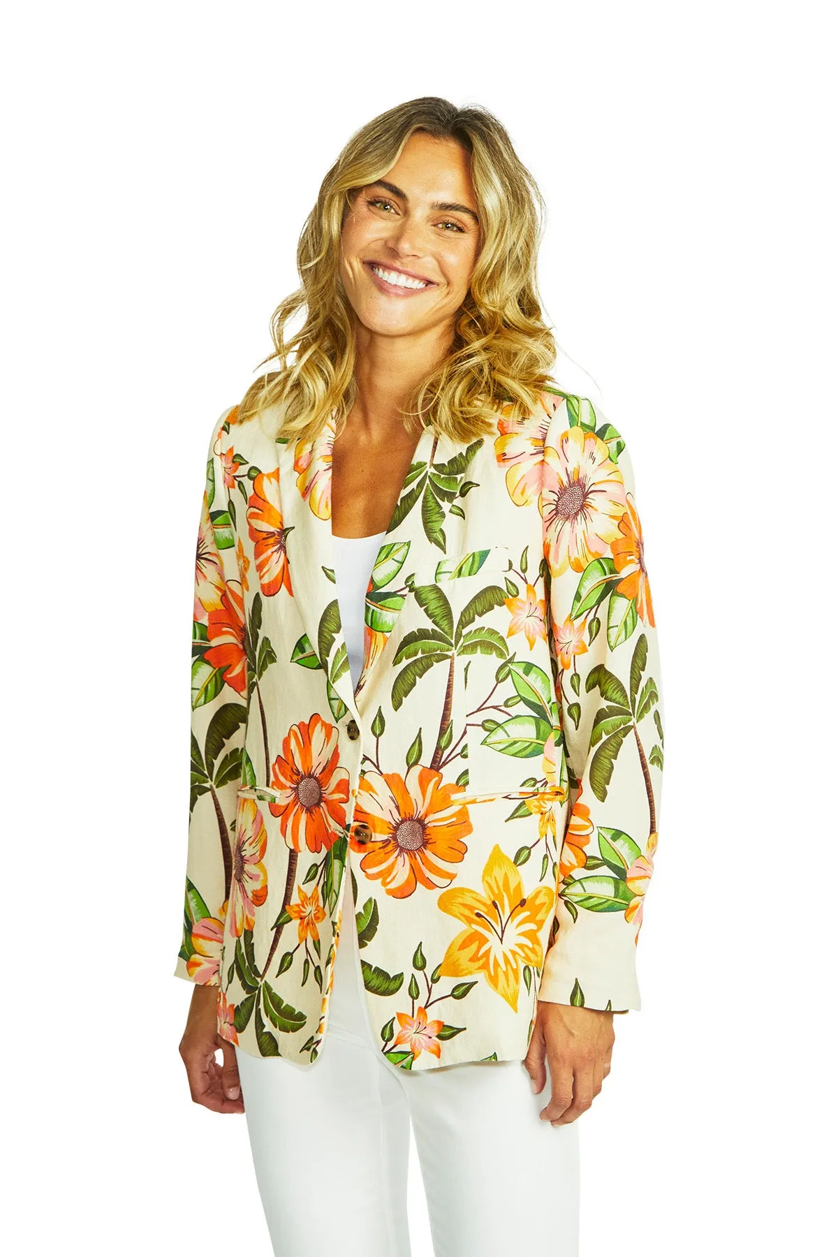 Ping Pong Blazer - Ipanema Print