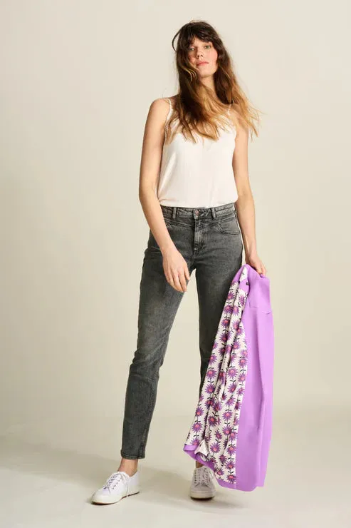 POM BLAZER | Pique Purple