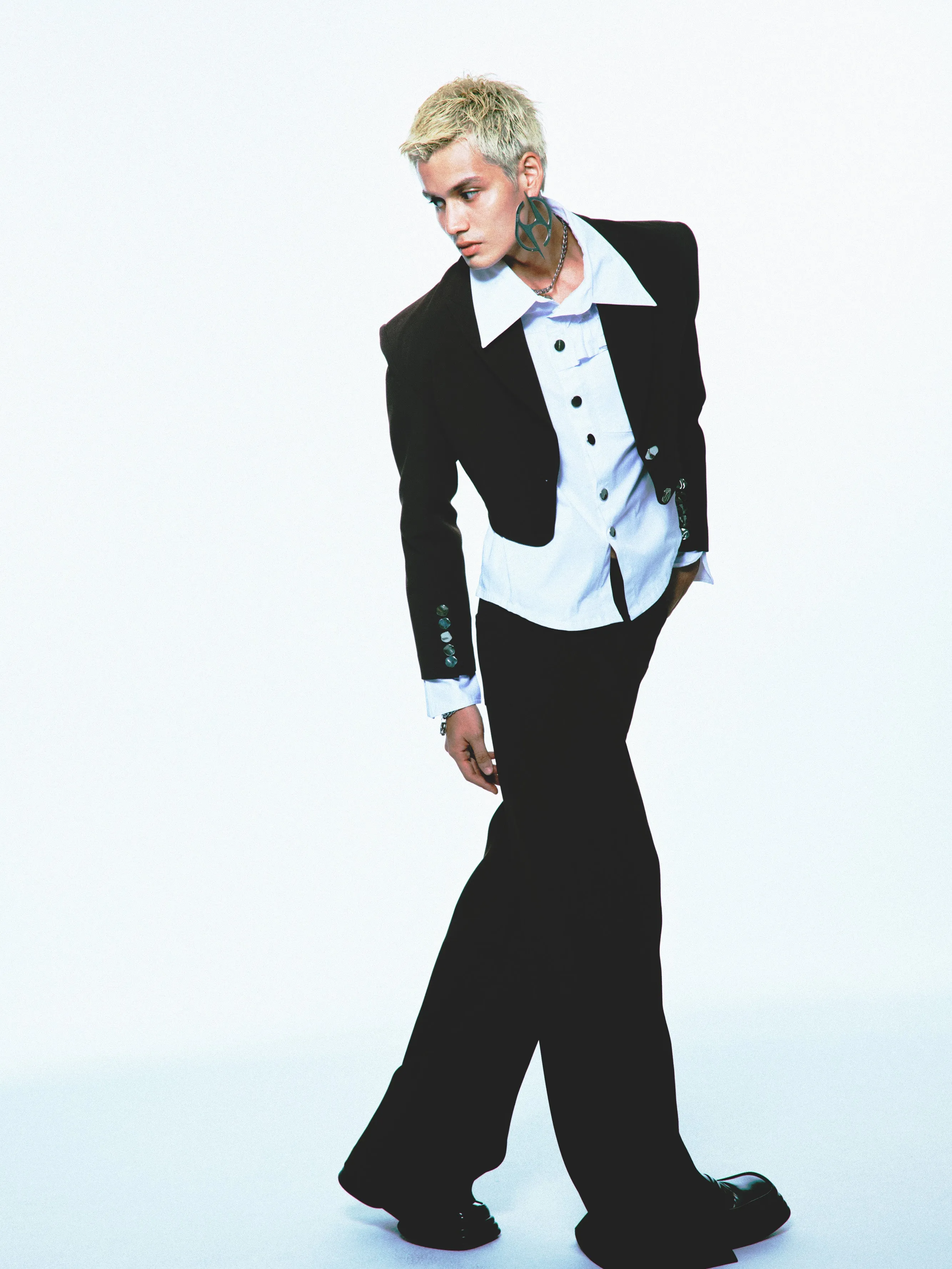 Pull on Pants with Slits