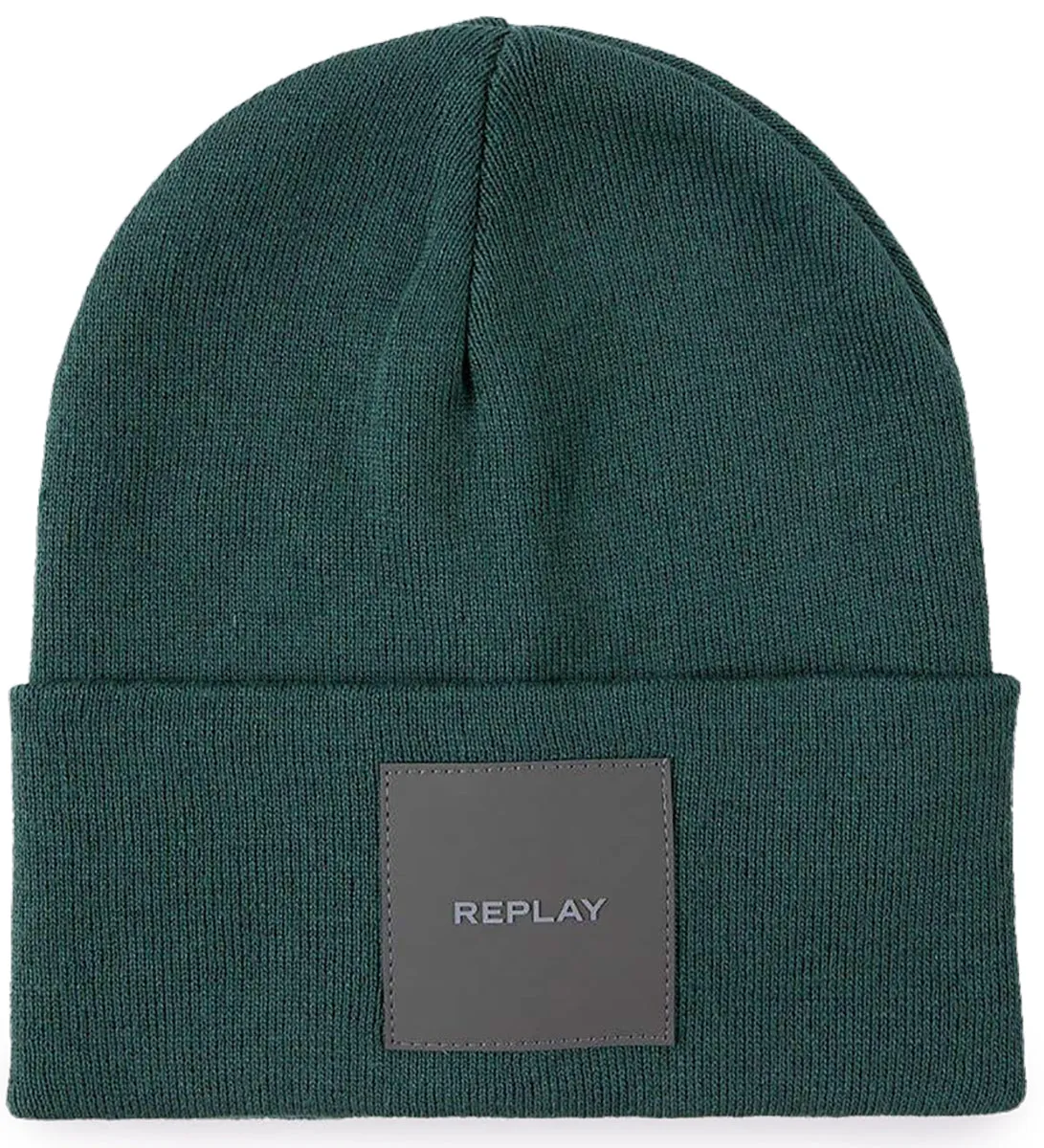 Replay P Beanie Hat In Green