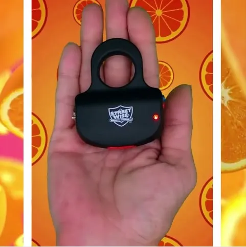 Sting Ring Stun Gun Runners Self Defense 18 Million Volts
