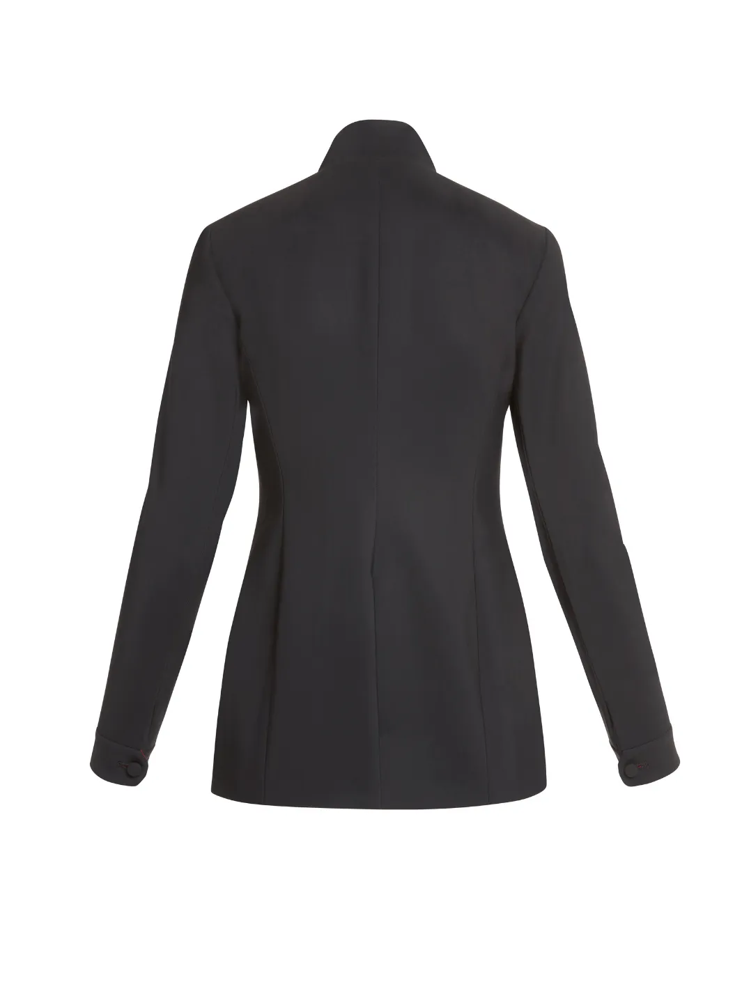 The Carmen - Silk Lined Mandarin Collar