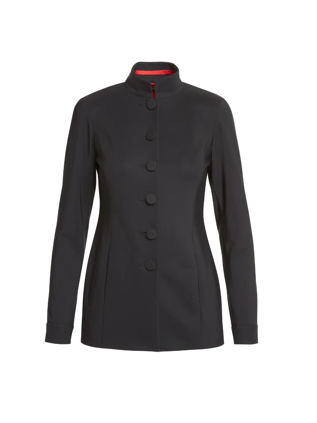 The Carmen - Silk Lined Mandarin Collar
