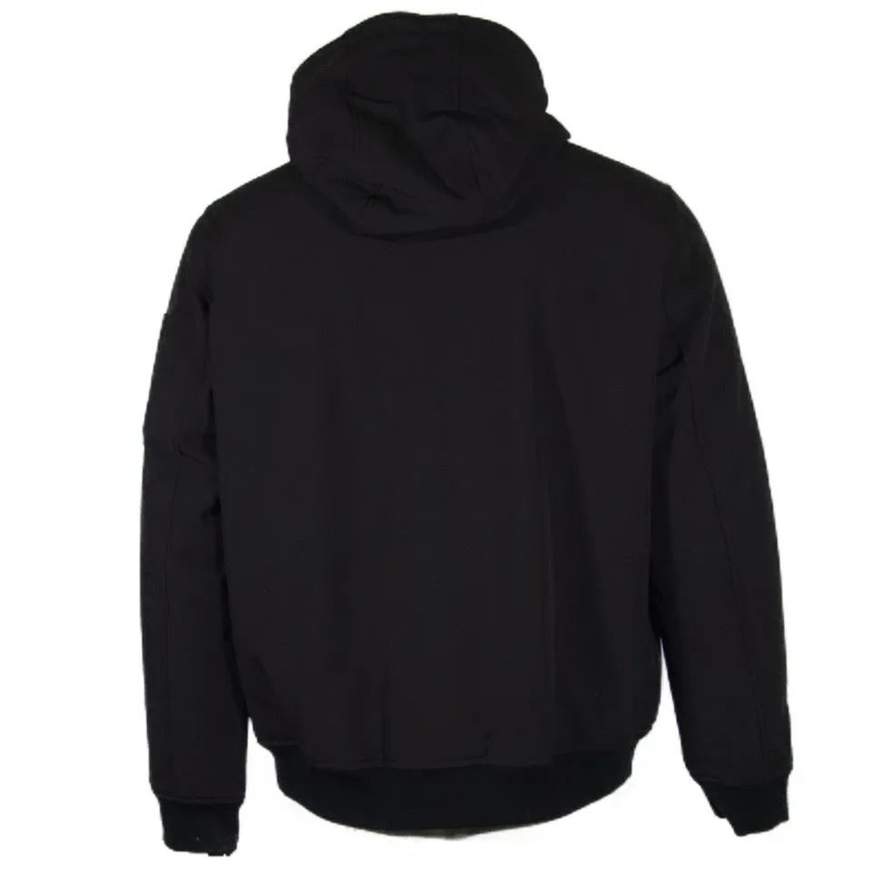 Tommy Hilfiger Men's Jacket Soft Shell Active Filled Bomber Style Full Zip Coat