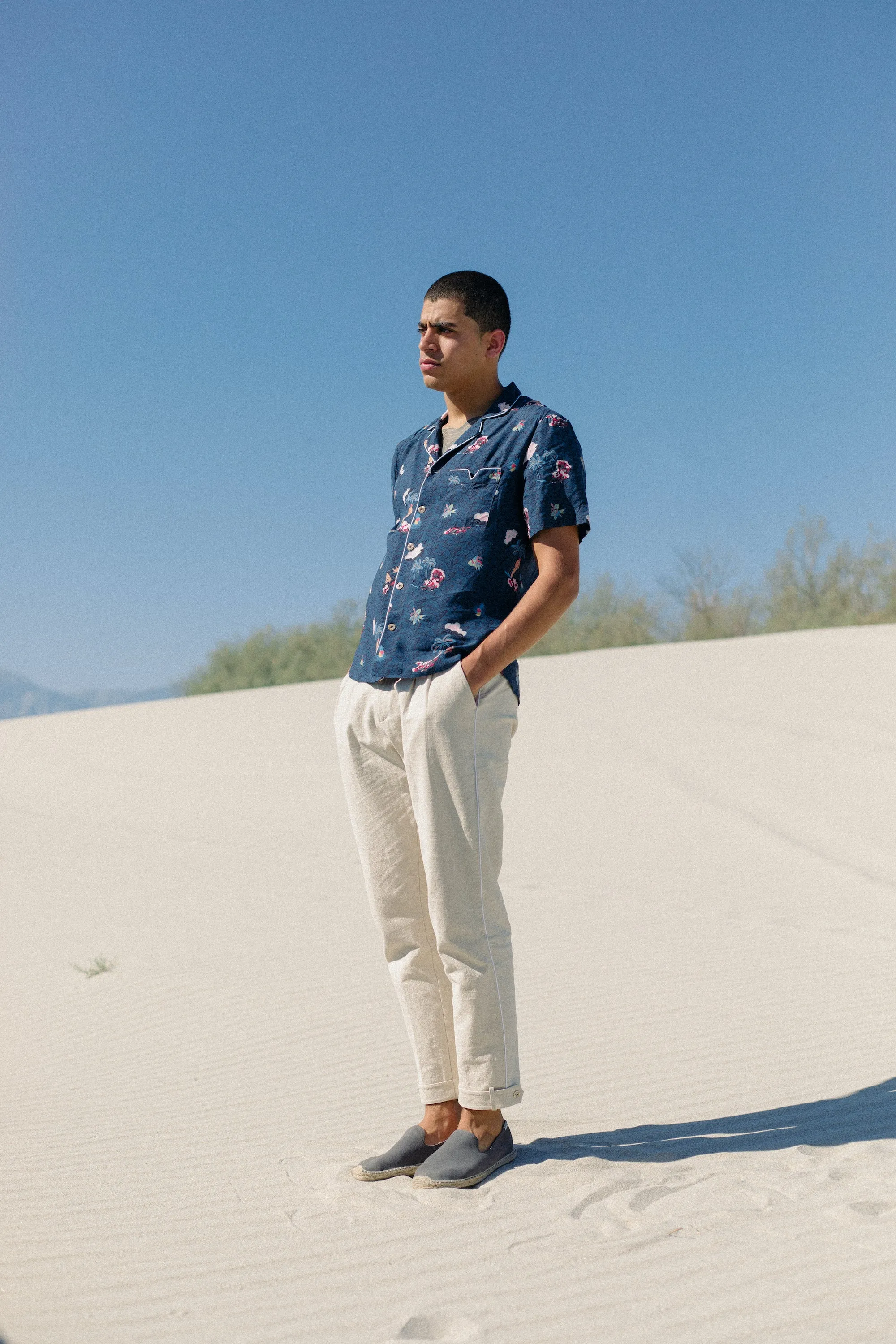 Traveler Pants (Natural Linen)