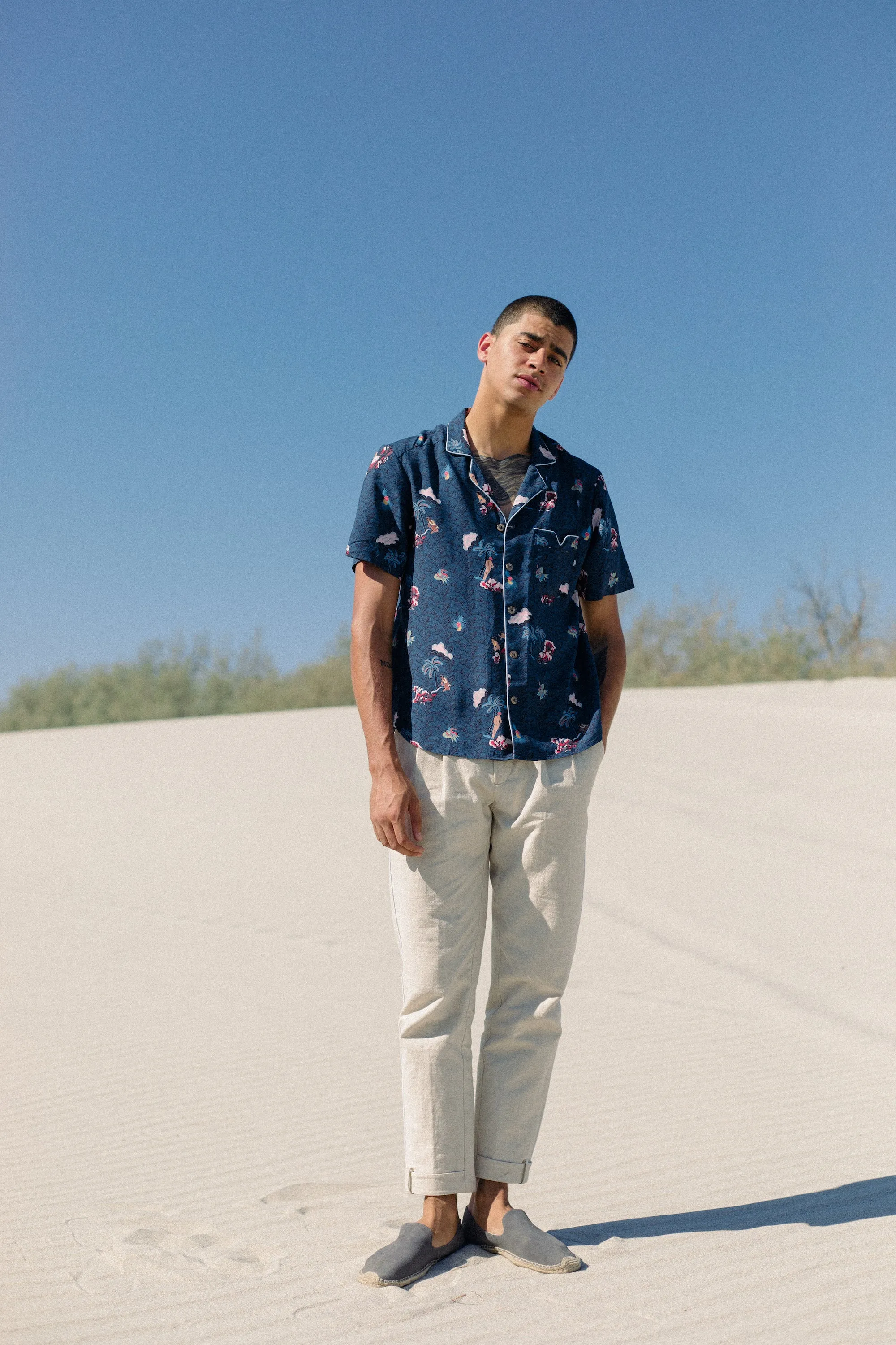 Traveler Pants (Natural Linen)