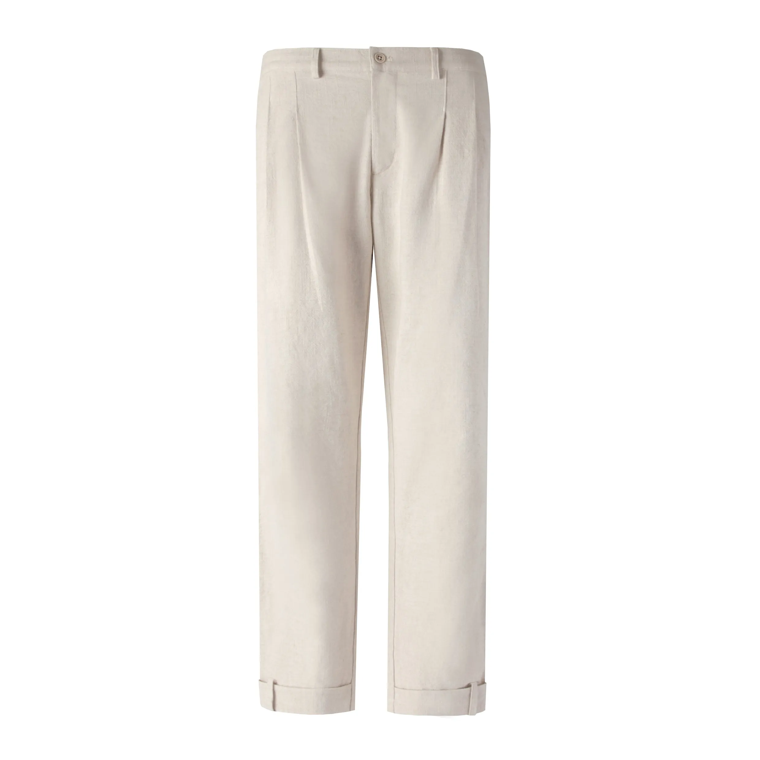 Traveler Pants (Natural Linen)