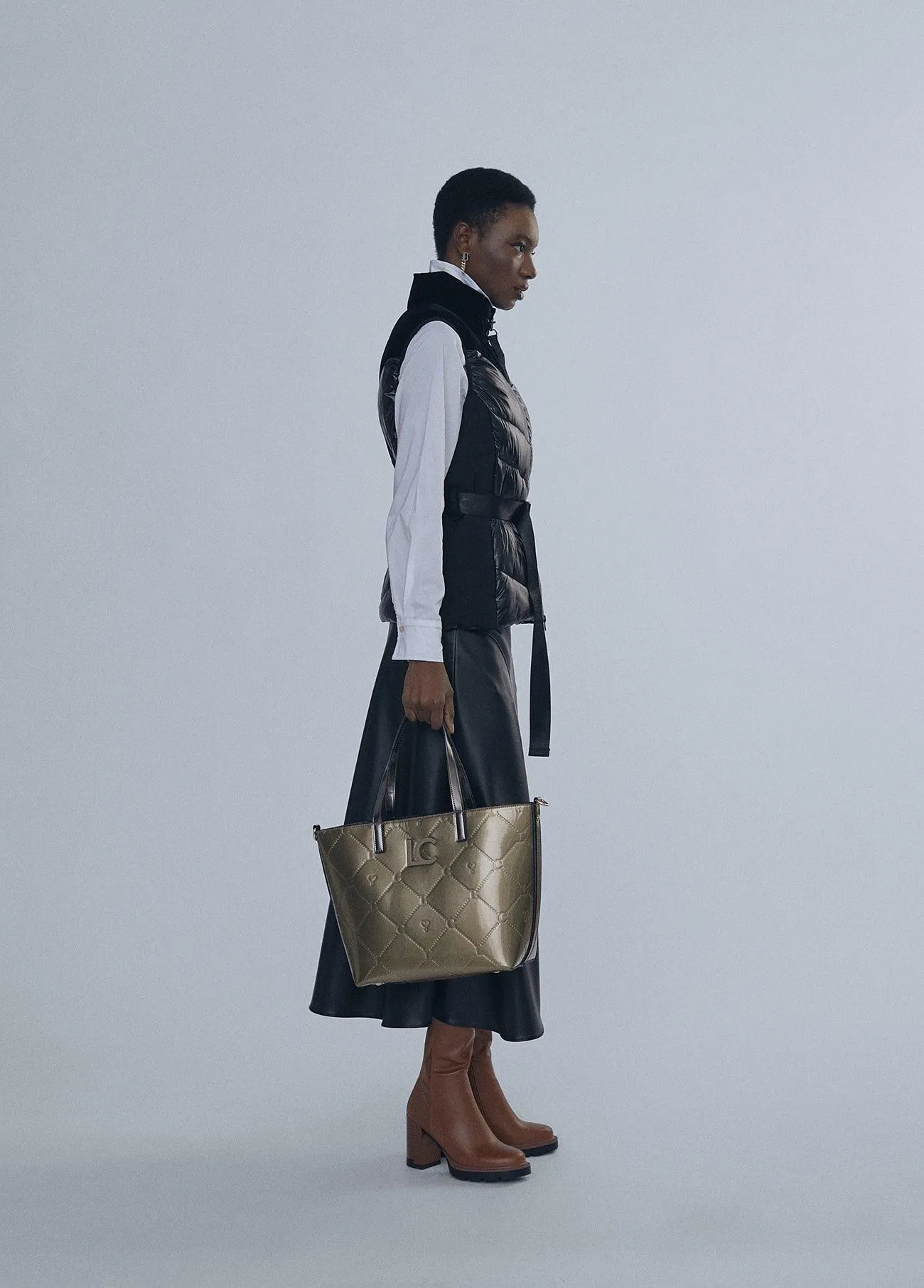 Velvet contrast waistcoat