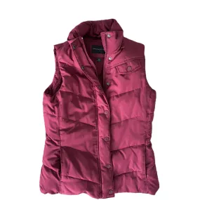 Vest Puffer & Quilted By Banana Republic In Red, Size: Xs