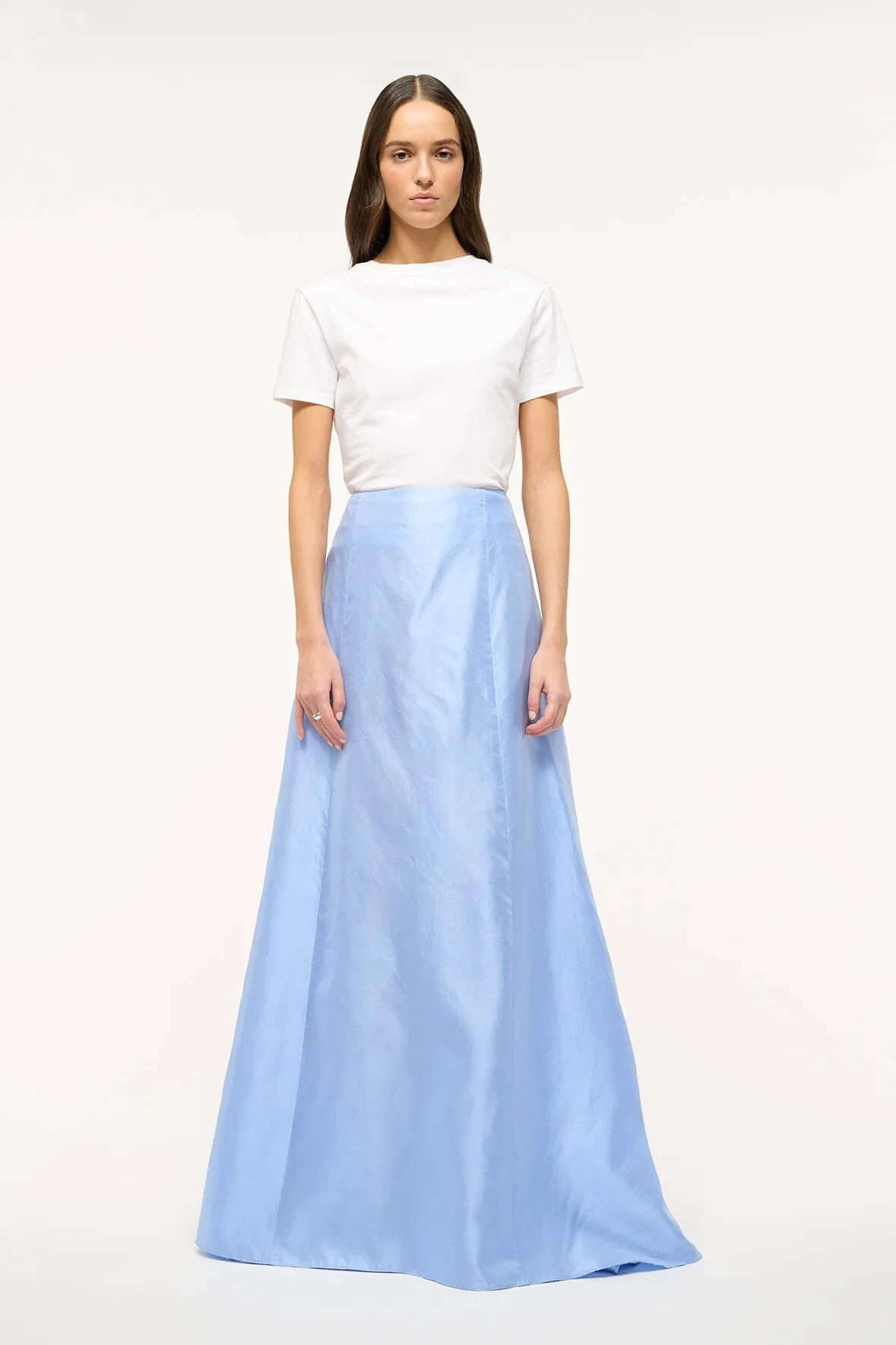 VINCENZO SKIRT | PERIWINKLE