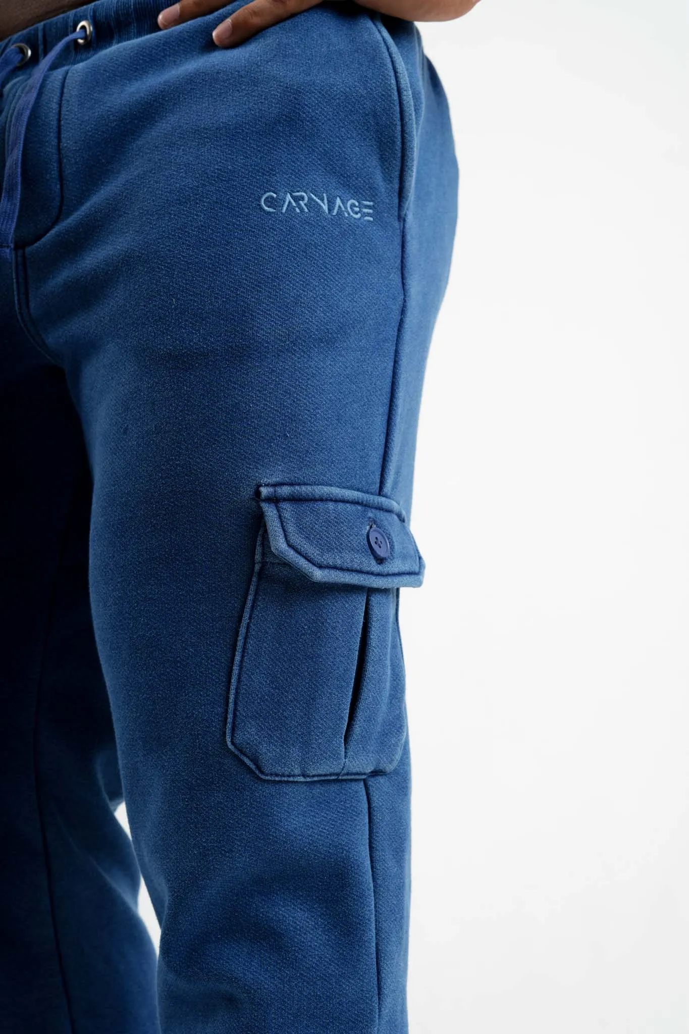 Washed Men's cargo Jogger